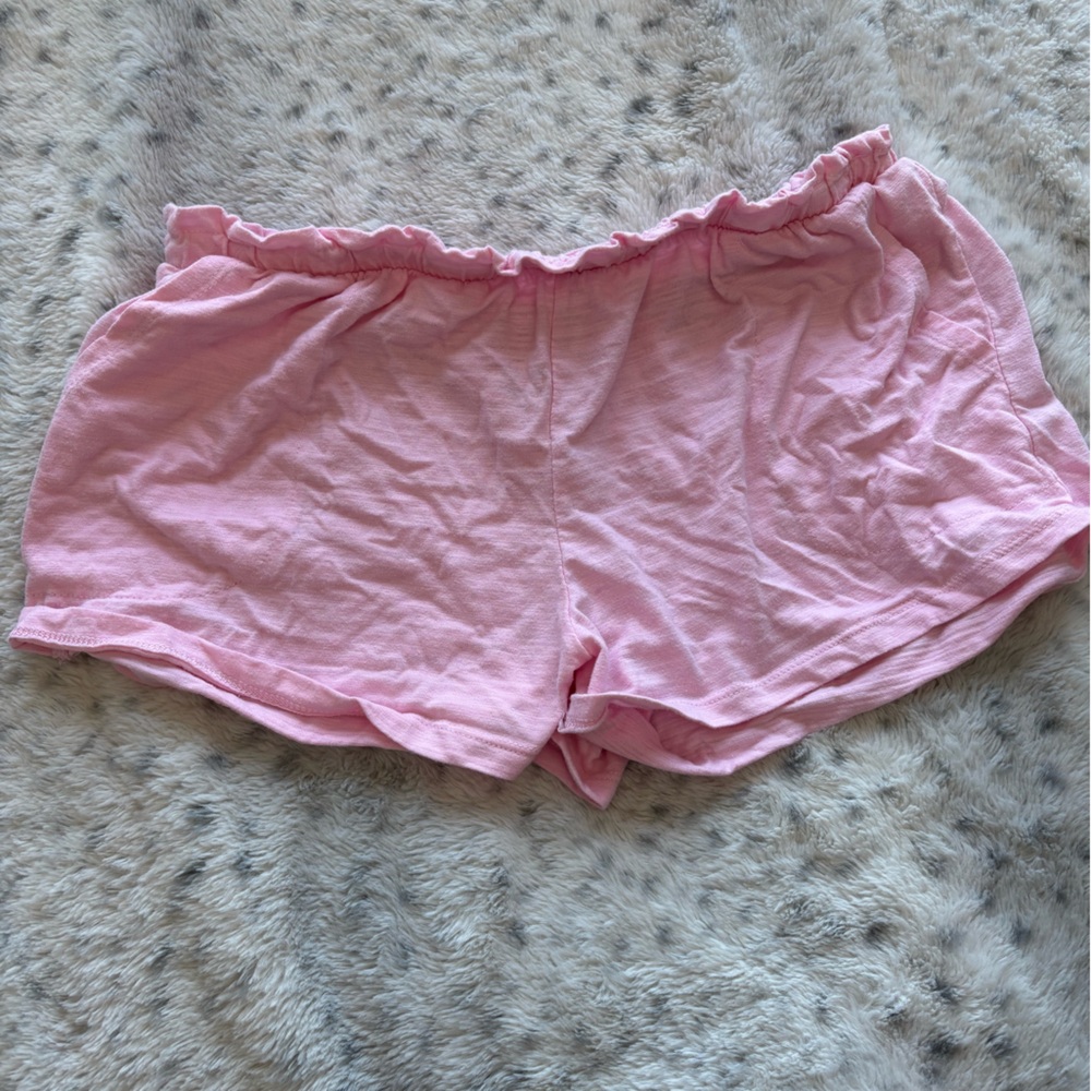 Pink pj shorts